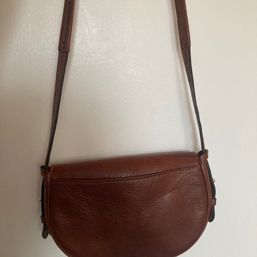 Brown Leather Vintage Purse - Picture 6 of 6